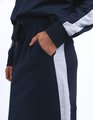 Elm Sloan Fleece Skirt - Navy/Grey Marle Trim