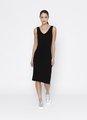 Reversible Rayon Slip Full Length - Black